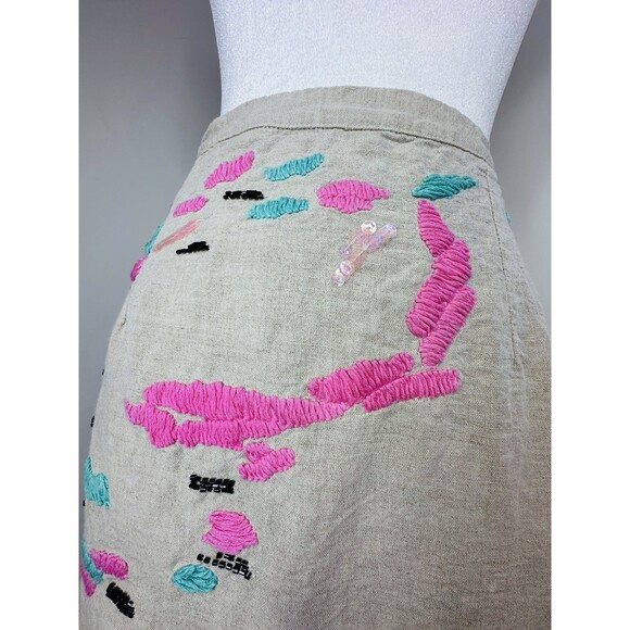 Anthropologie Albury Textured Pencil Skirt by Tracy Reese Sz. 2 See Description - Picture 10 of 16